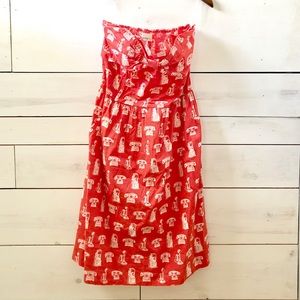 Anthropologie Repartee Sweetheart Dress